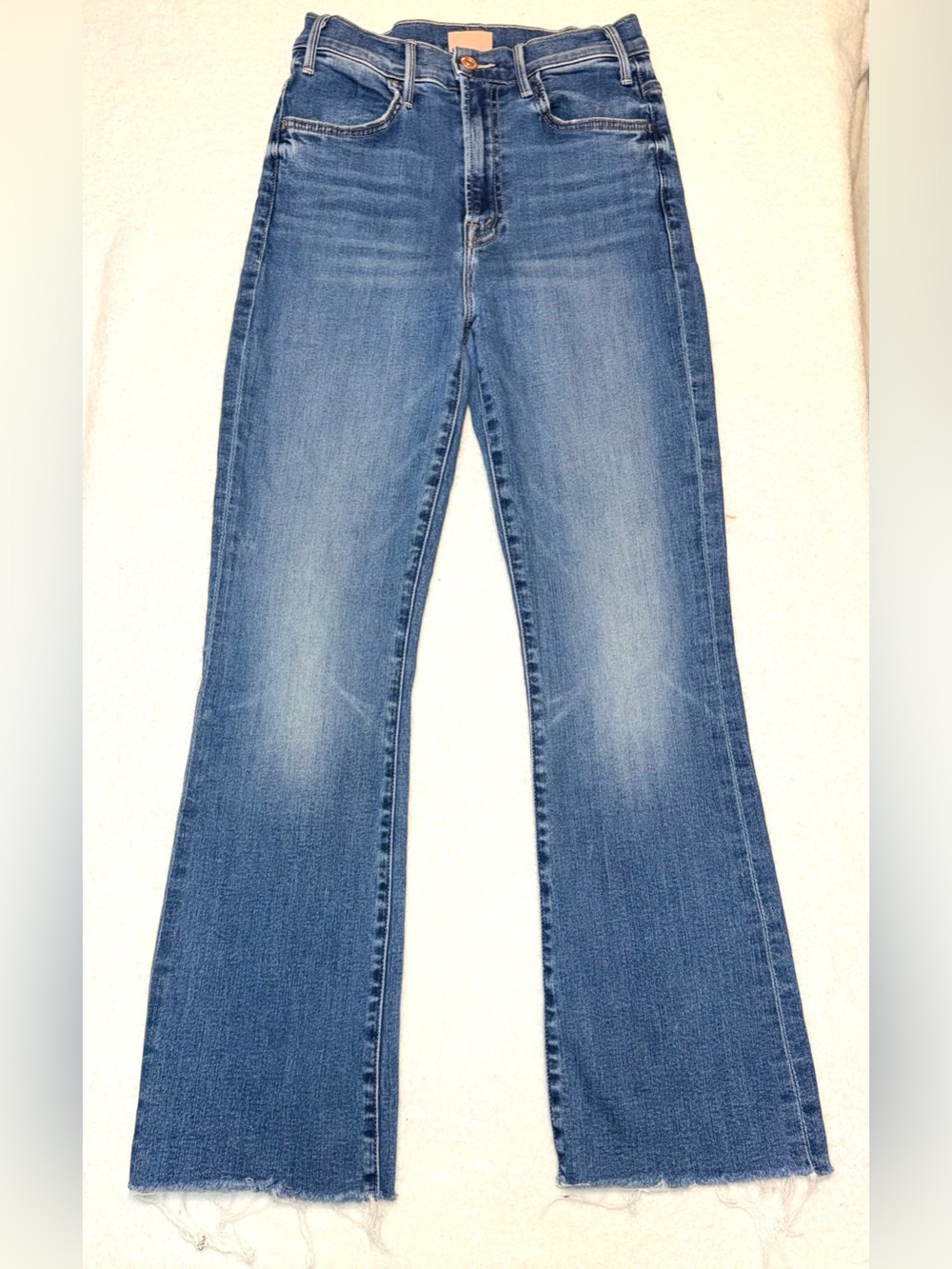 MOTHER Denim Weekender Fray Jeans, size 26, EUC